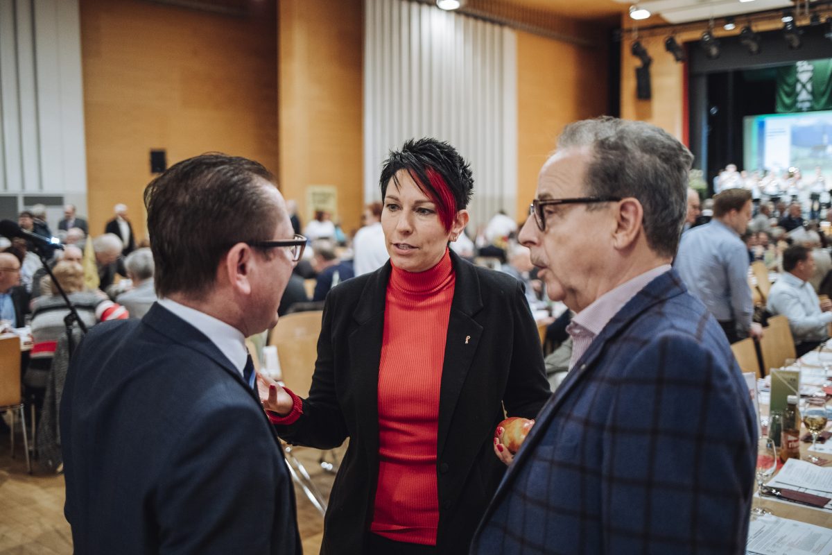 Sandra Sollberger, Delegiertenversammlung in Gossau (SG)