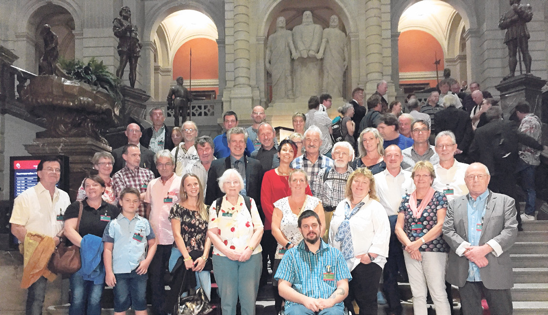 Sandra Sollberger, Volksstimme: SVP Sissach im Bundeshaus Bern – Blick hinter die Kulissen