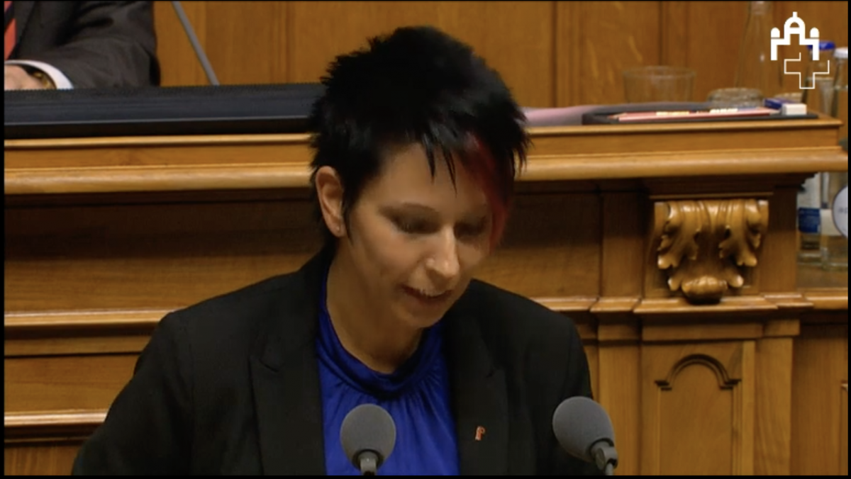 Sandra Sollberger, Wiedergutmachung für Verdingkinder mein Votum in der Sondersession in Bern