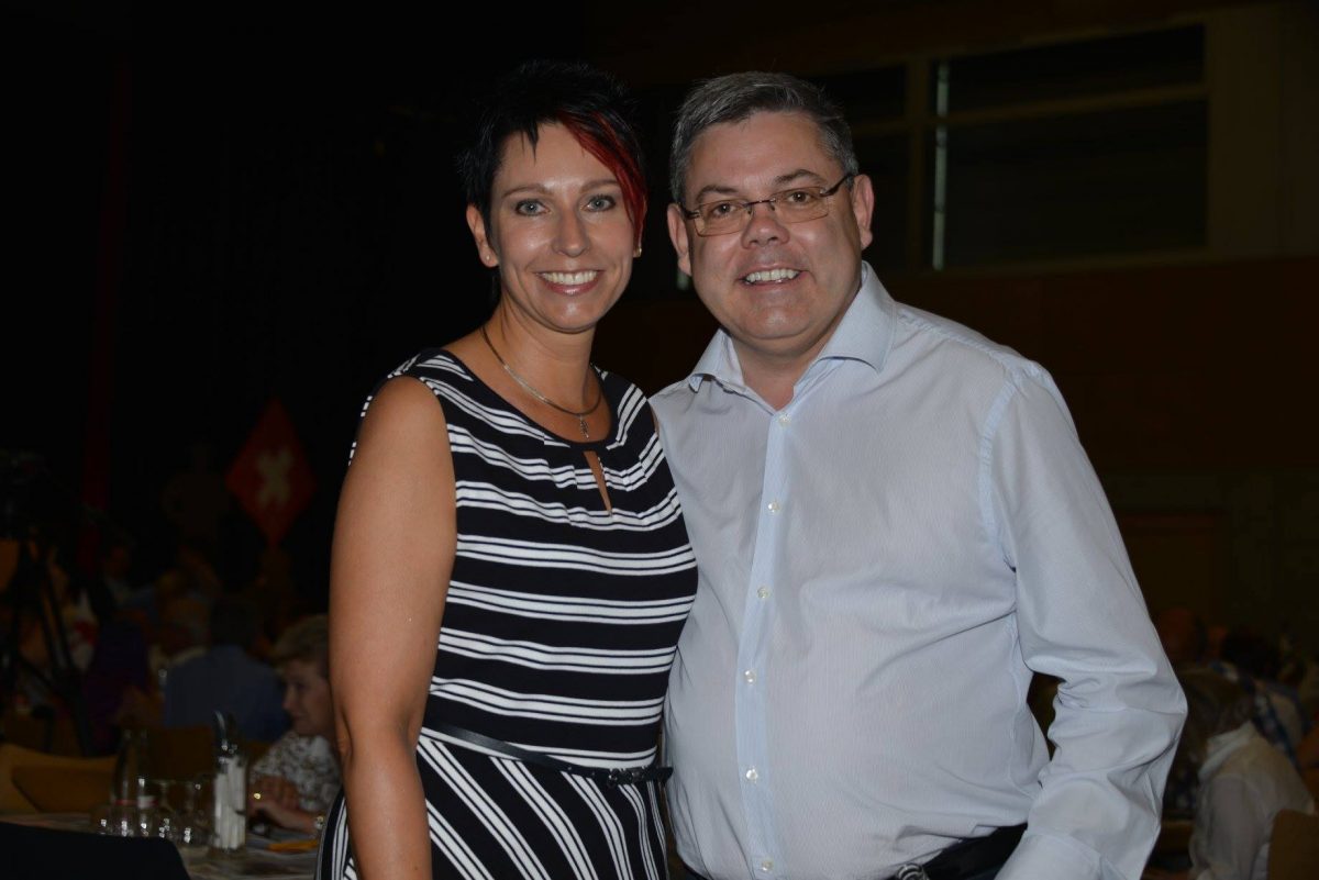 Sandra Sollberger, SVP bi dä Lüt + DV SVP in Lausen