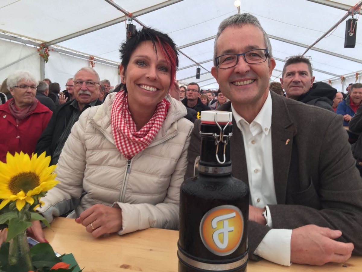Sandra Sollberger, Eröffnung Brauerei Farnsburger Bier – Sissach