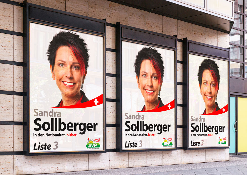 Sandra Sollberger, Kandidatur