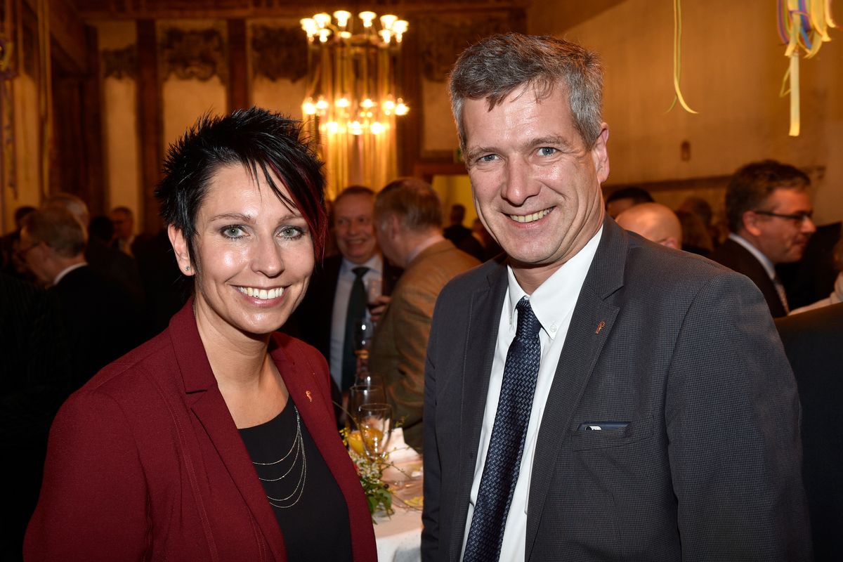Sandra Sollberger, Neujahrsempfang Arbeitgeberverband Basel im Theater Fauteuil